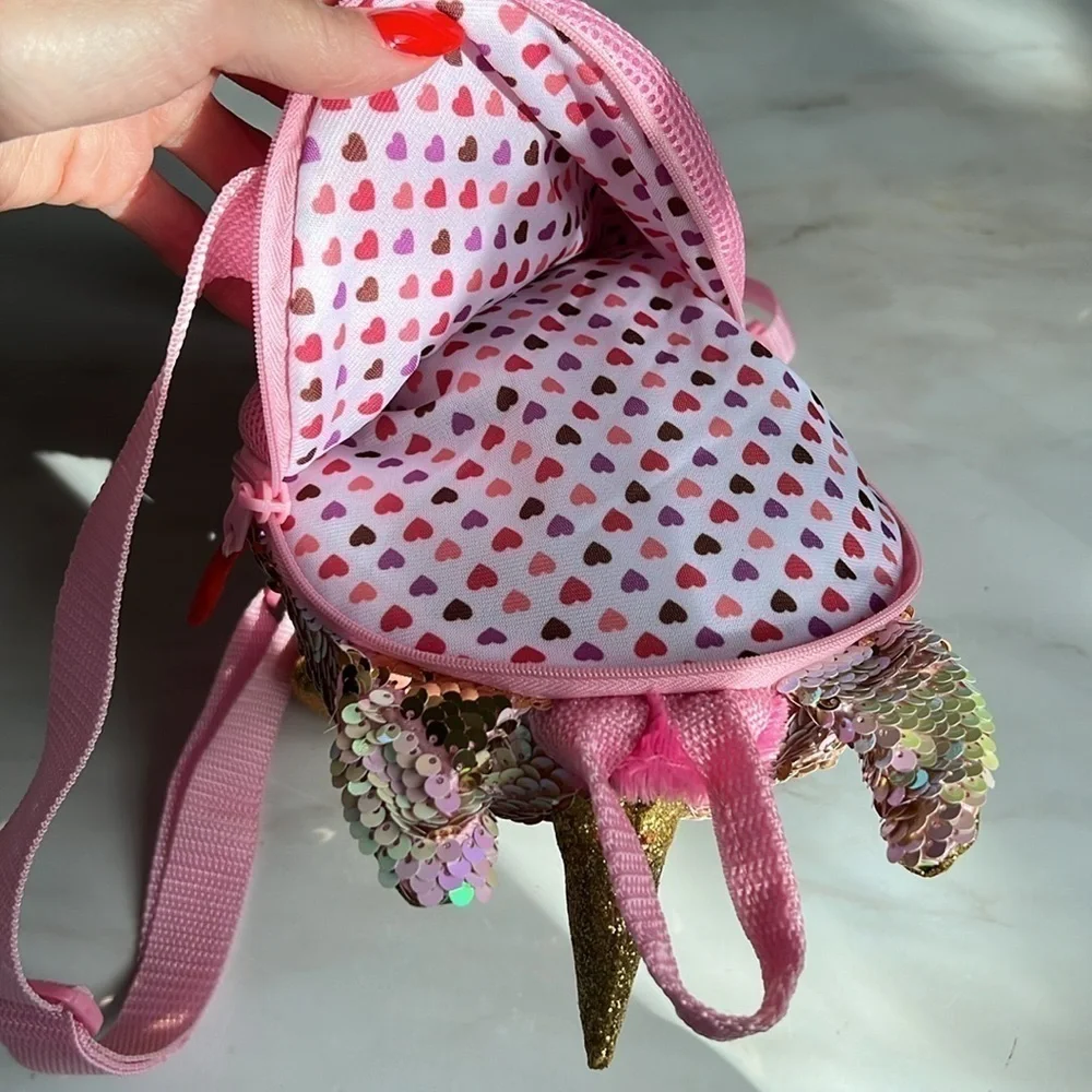 TY Fashion Flippy Sequin Backpack - FANTASIA the Unicorn (NEW)